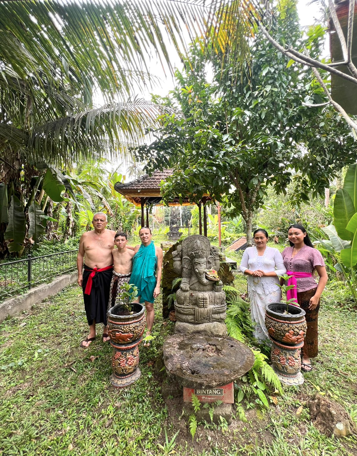 Balinese Water Blessing